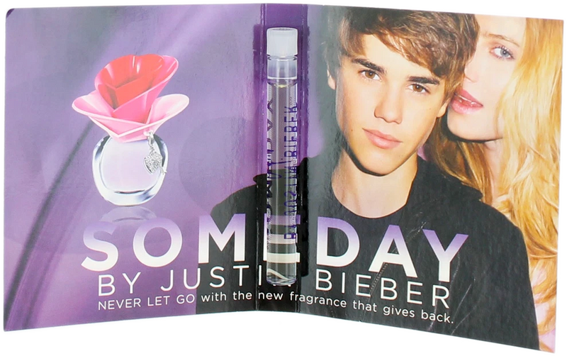 Someday By Justin Bieber For Women Miniature EDP Vial Spray 0.5oz New EDP