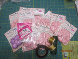12NIP Vintage Pretty Petals by Siro Crafts Silky Carnations & Sweetheart Rose & Carnation