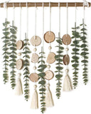 Artificial eucalyptus wall decoration, fake green plant wall hanging plants Green Plant