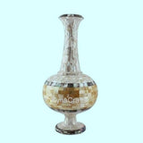 Decorative Plant Pot , Mother of Pearl Flower Vase , Garden Flower Pot , Planter Garden Plants