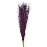 12Pcs Faux Pampas Grass,21" Fake Pampas for Wedding Decoration,Dark Purple Pampas Grass