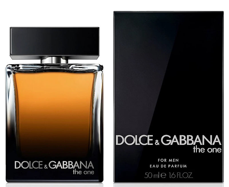 Dolce & Gabbana The One for Men eau de parfum bottle and box, 50 ml
