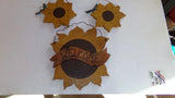 HOME DECOR HANGING SUN FLOWERS Sunflower