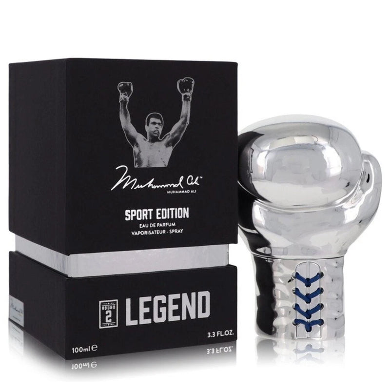 Muhammad Ali Legend Round 2 by Muhammad Ali Eau De Parfum Spray (Sport Edition) EDP