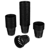 40 PCS Plant Containers Garden Slotted Mesh Net Cups Hydroponic Basket Garden Plants