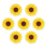 Sunflowers Set of 7 Car Vinyl Stickers - SELECT SIZE Sunflower
