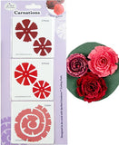 CARNATIONS QUILLING DIES-Quilled Spiral/Layered Flower-3D Paper Flowers Die Carnation