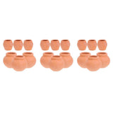 3 Count Mini Gardening Pots Tiny Clay Terracotta Succulents Planter Garden Plants