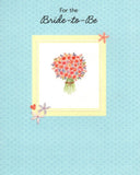 Bridal Shower Celebrate The Love You Found Pink Bouquet Theme Greeting Card Bouquet
