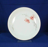 KPM 710 Salad Plate Pink Carnation Stem Gold Krister Mark Germany Carnation