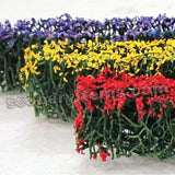 MP SCENERY 6 Flower Hedges HO Architectural Flowering Plants Railroad Layouts Flowering Plants
