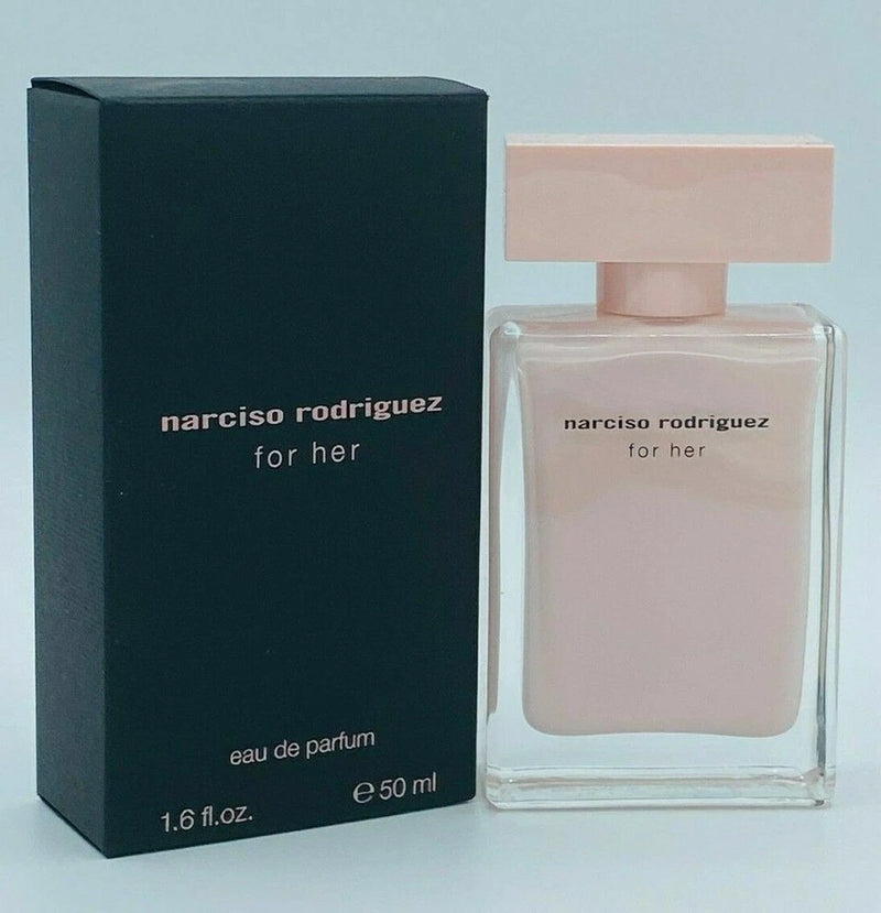 NARCISO RODRIGUEZ For Her Eau De Parfum Spray 1.6 Oz / 50 ml  NEW IN BOX EDP