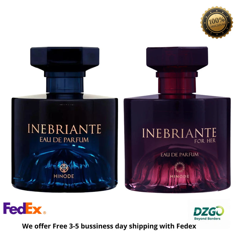 Kit Inebriante Eau de Parfum Male & Inebriante for Her 100ml - Hinode Original EDP