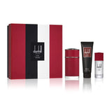 Dunhill Icon Racing Red Gift Set For Men  EDP 3.3oz, EDP 1oz, Shower Gel 3oz EDP