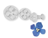 3 HYDRANGEA FLOWER PLUNGER CUTTERS BIRTHDAY DECORATING TOOLS FONDANT SUGAR CRAFT Hydrangea
