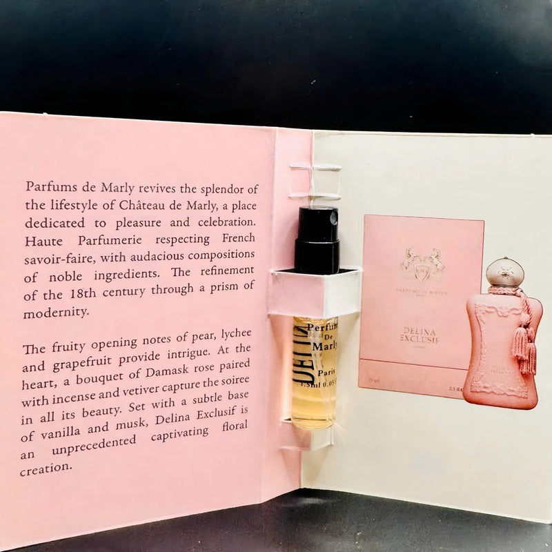 DELINA EXCLUSIF BY PARFUMS DE MARLY EDP SAMPLE SPRAY 1.5ML/0.05OZ__ EDP