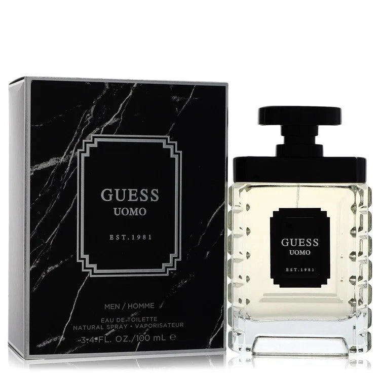 Guess Uomo by Guess Eau De Toilette Spray 3.4 oz for Men EDT