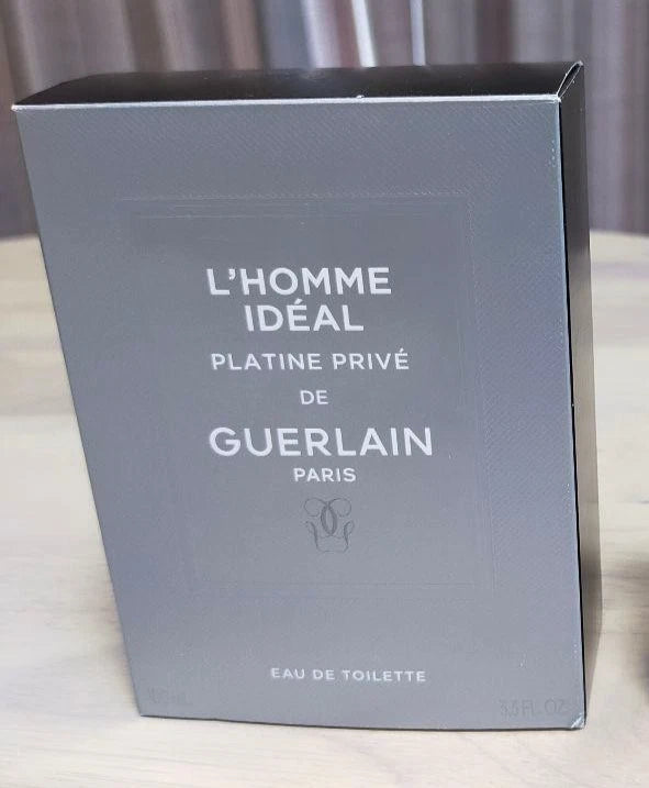 Guerlain L'Homme Ideal Platine Prive Spray EDT 100ml 3.3oz Perfume w/Box EDT