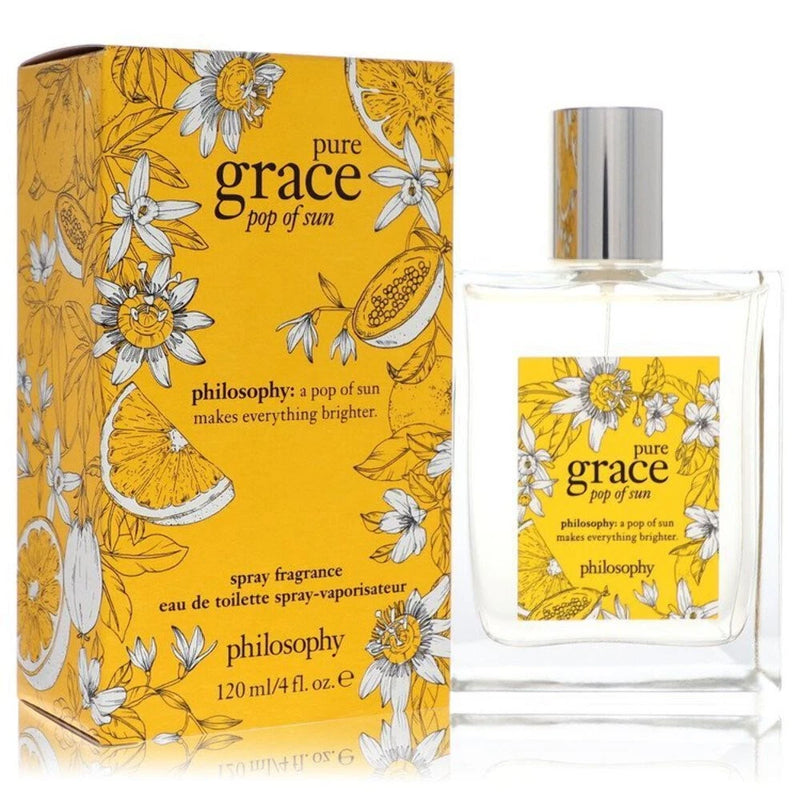 Pure Grace Pop Of Sun by Philosophy Eau De Toilette Spray 4 oz (Women) EDT