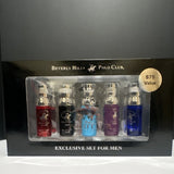 Beverly Hills Polo Club Blaze Blue Champion EDT 5-Piece Gift Set 0.5oz Each EDT