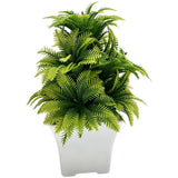 Realistic Looking Artificial Coconut Leaf Potted Plant for Event Decoration Green Plant