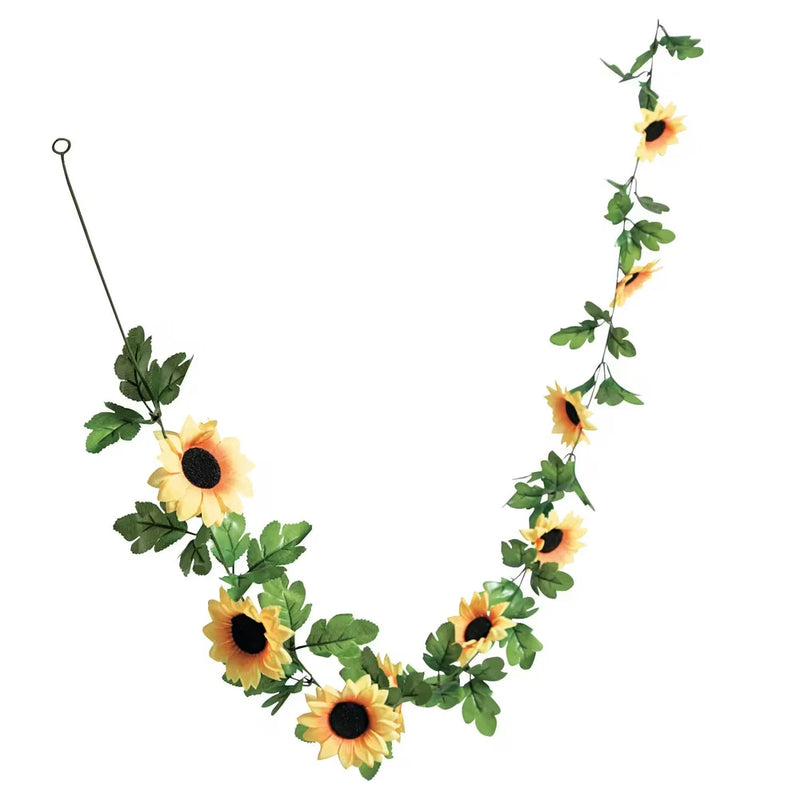 Value Sunflower Greenery Garlands - 6 Pc. Sunflower