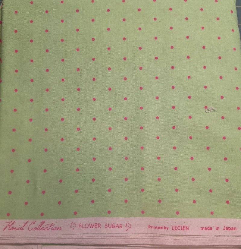 FLOWER SUGAR Floral Collection Printed by Lecien Quilt Cotton BTY Japan Vintage Flowering Plants
