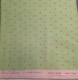 FLOWER SUGAR Floral Collection Printed by Lecien Quilt Cotton BTY Japan Vintage Flowering Plants