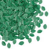 300pcs Artificial Green Leaves 14x9.5mm Miniature Mint Leaf Mini Artificial P... Green Plant