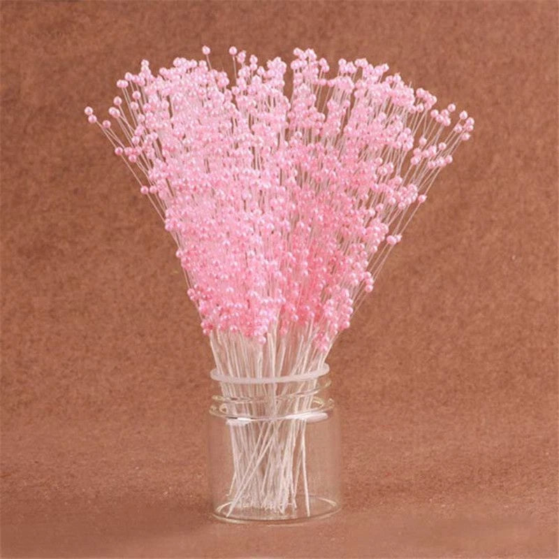 Home Table Decor Bride Flower Bouquet 10 PCS Spray Pearl Beads Best Wedding Bouquet