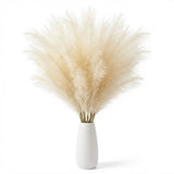 30PCS Artificial Pampas Grass Decor, 21.7" Small Faux Pampas Grass No Sheddin... Pampas Grass