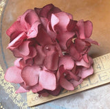 vintage hydrangea cotton flowers victorian rose 1 bouquet made in USA Hydrangea