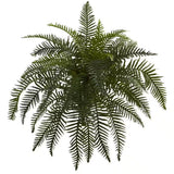 Indoor 26 In. River Fern Artificial Plant (2-Set) Green Plant