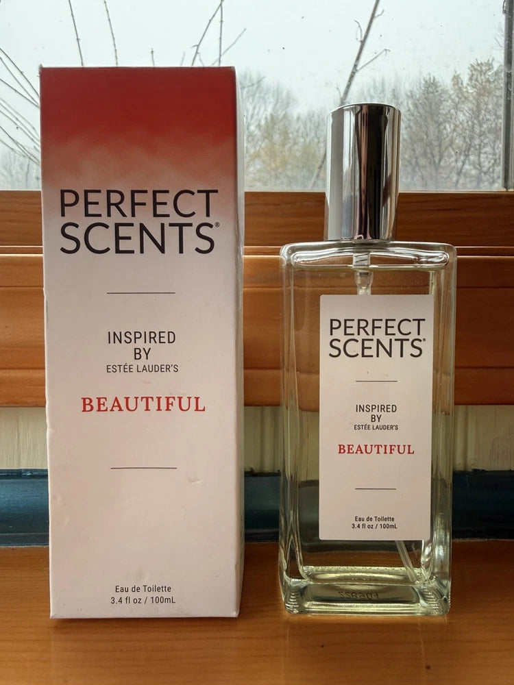 It Makes Perfect Scents Fragrance - Estee Lauder's BEAUTIFUL, NEW, 3.4 Fl Oz EDT