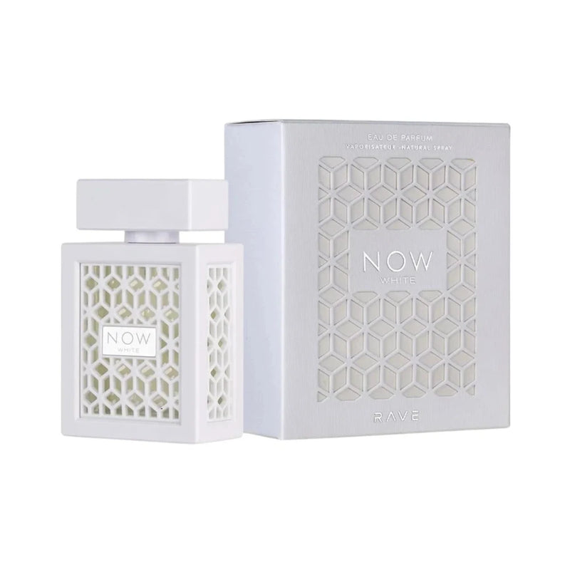 RAVE NOW WHITE UNISEX 3.4 OZ. EDP - 100ML BY LATTAFA EDP