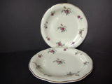 Haviland Limoges 2 x Dessert/Salad Plate Peony Flower Cream Color (lot 927) Peony