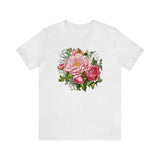 Peony t-shirt, cosmos flower shirt, mom gift, plant lover, nature lover, unisex Peony