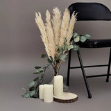 6 WHEAT 49" Natural Pampas Grass SPRAYS Dried Plant STEMS Party Home Decorations Pampas Grass