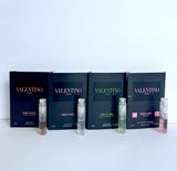 Valentino UOMO MenÕs Cologne Collection Sample Spray Vial 5pc Set EDT