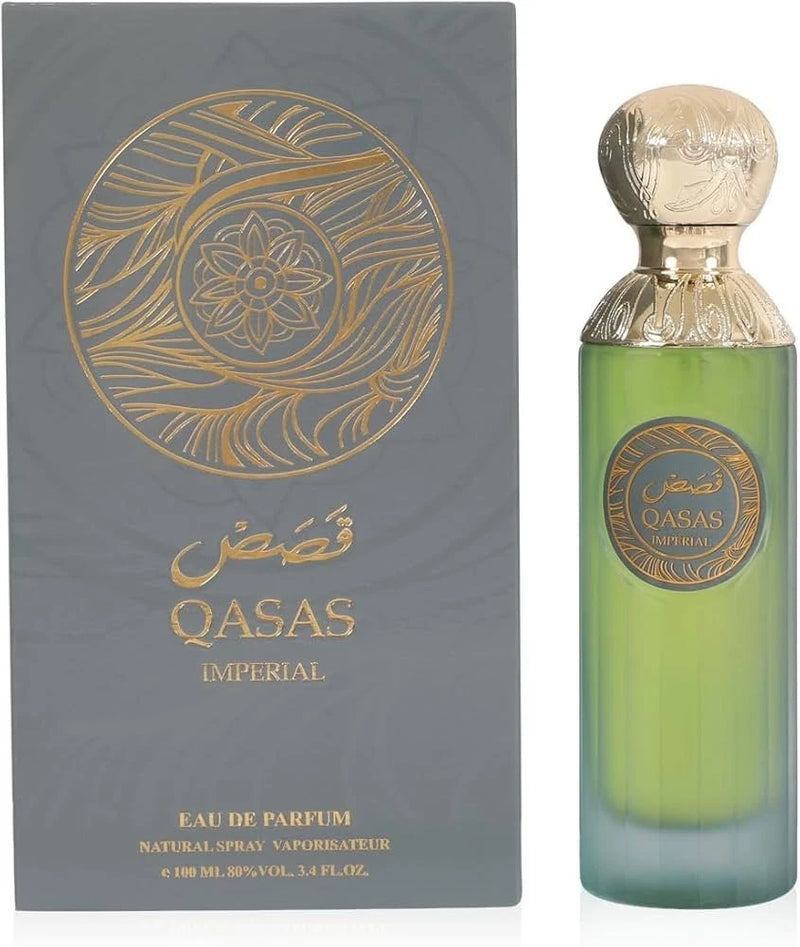 Qasas Imperial Spray Perfume For Men And Women, 100ml/3.4fl.oz. EDP
