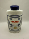 SIX FLOWERS Talcum Powder 250G. EXP: 06/2028 Bouquet