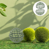 4 Pcs Artificial Topiary Planter Rack Flower Grass Ball Holder Holding Green Plant