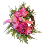 Pink Floral wreath Hydrangea