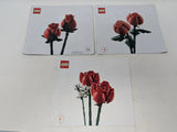 LEGO Botanical Collection Bouquet of Roses - Manuals Only - 10328 Bouquet
