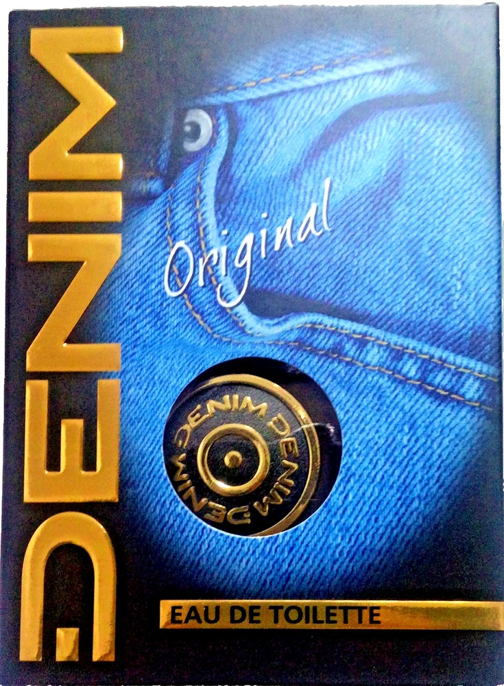 DENIM EDT ORIGINAL Men's Eau de Toilette - 100ML/3.4 oz NEW WITH BOX EDT