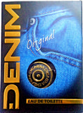 DENIM EDT ORIGINAL Men's Eau de Toilette - 100ML/3.4 oz NEW WITH BOX EDT