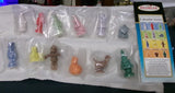 * WADE - Red Rose TEA Figures - CALENDAR SERIES - COMPLETE 12 pc SET - UNOPENED Roses