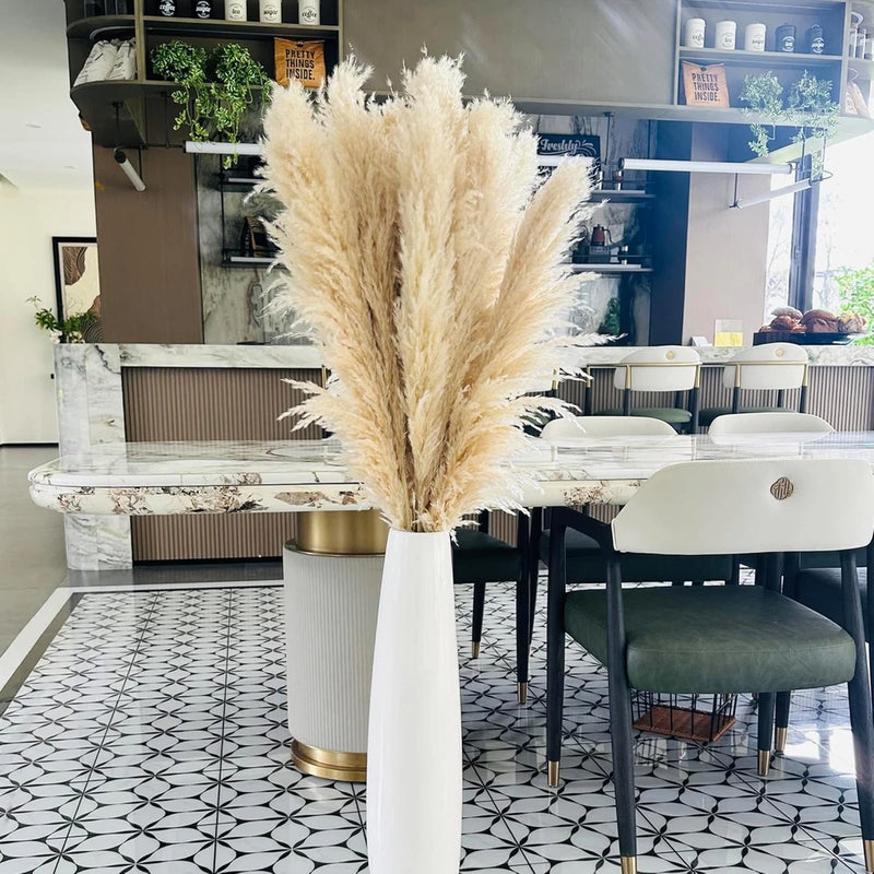 55" " Scarcity Natural Pampas Grass Decor Tall Pompas Wedding Party Farmhouse Pampas Grass