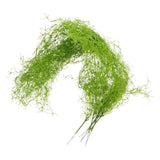 6 Pcs Artificial Vine Decoration Synthetic Hanging Moss Green Wall Faux Living Green Plant