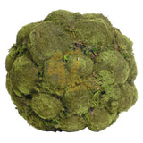 D10" Textured Faux Moss Ball Green Indoor Outdoor Artificial Plant Home Decor Green Plant